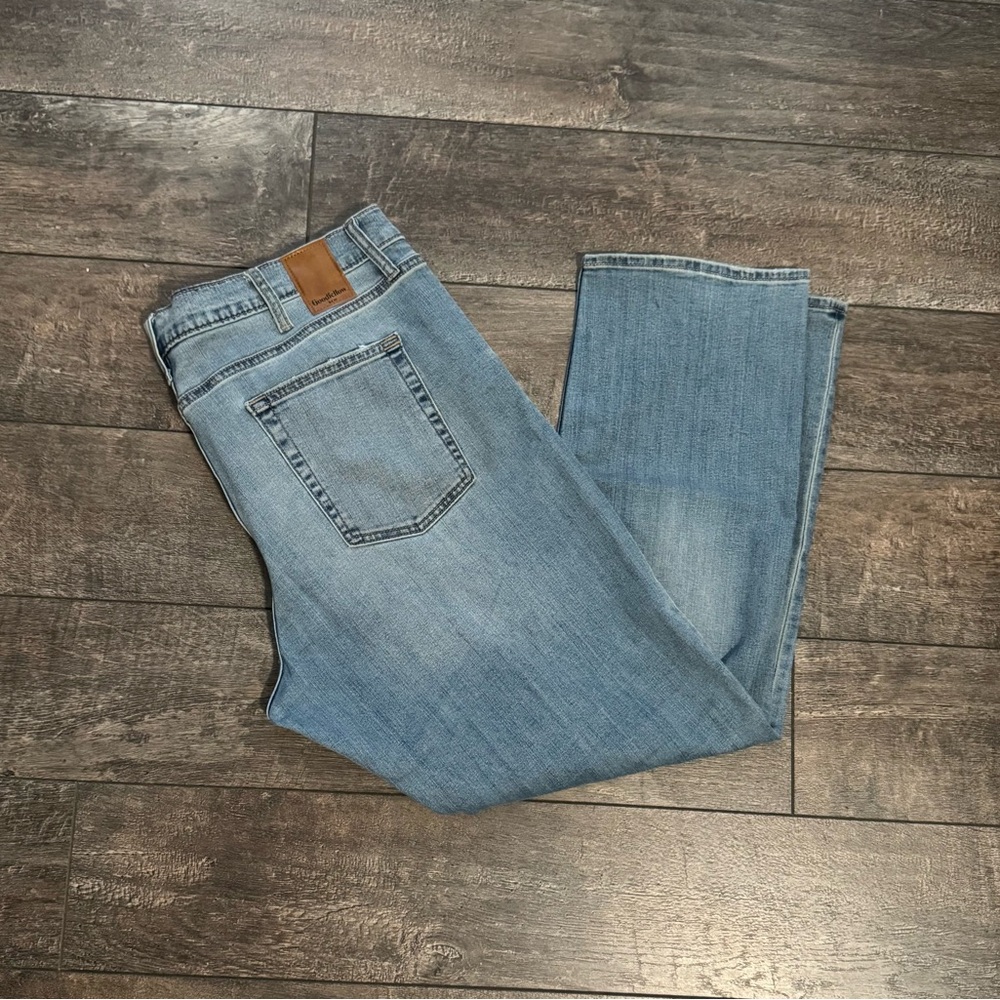 Men's Slim Straight Jeans - Light Blue